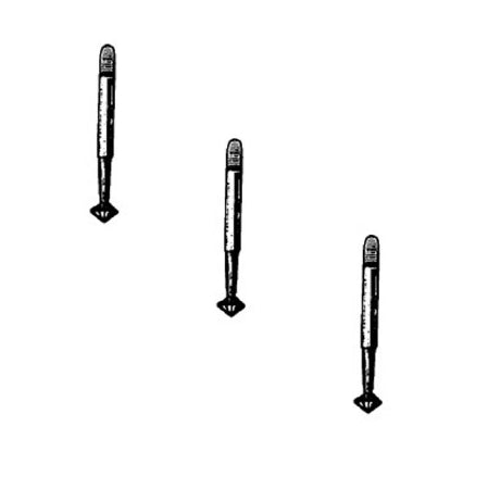 Sklar Fingernail Drill Points Stainless Steel - 825967