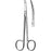 Sklar - Suture Scissors Littler 4-1/2 Inch Length OR Grade Stainless Steel NonSterile Finger Ring Handle Curved Sharp Tip / Sharp Tip - 22-2645