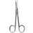 Sklarlite XD - Iris Scissors 3-1/2 Inch Length OR Grade Stainless Steel Finger Ring Handle Straight Sharp Tip / Sharp Tip - 23-1152