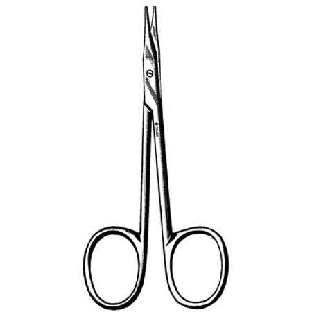 Sklarlite XD - Tenotomy Scissors Stevens 4-1/2 Inch Length OR Grade Stainless Steel Finger Ring Handle Straight Sharp Tip / Sharp Tip - 23-1160