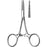Sklar - Hemostatic Forceps Hartmann-Mosquito 3-1/2 Inch Length Surgical Grade Stainless Steel NonSterile Ratchet Lock Finger Ring Handle Straight Serrated Tip - 23-2100