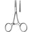 Sklar Sklar Hemostatic Forceps Hartmann-Mosquito 3-1/2 Inch Surgical Grade Stainless Steel NonSterile Ratchet Lock Finger Ring Handle Straight Serrated Tip - 17-1235