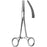 Sklar - Hemostatic Forceps Crile-Mosquito 5-1/2 Inch Length Surgical Grade Stainless Steel NonSterile Ratchet Lock Finger Ring Handle Curved Serrated Tip - 23-2513