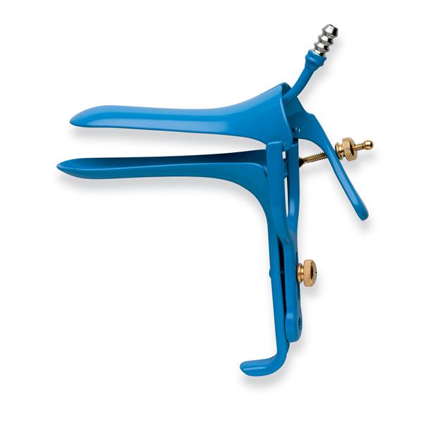 Premier Medical Speculum Vaginal Graves 3-4" X 3" Small Blue Coated Ea - 86500