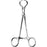 Sklar Sklar Bone Holding Forceps Lewin 7 Inch Premium OR Grade Stainless Steel NonSterile Ratchet Lock Finger Ring Handle Straight Serrated Tips w/1 X 1 Prongs - 40-2670