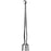 Sklar Sklar Chalazion Curette Skeele-Chalazion 5 Inch Length Single-ended Solid Flat Handle 2 mm Tip Blunt Serrated Round Cup Tip - 65-3162