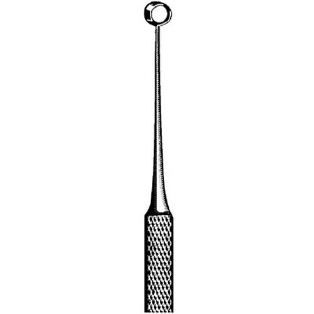 Sklar Sklar Chalazion Curette Heath 4 Inch Length Single-ended Round Serrated Handle Size 2 Tip Round Loop Tip - 65-3182