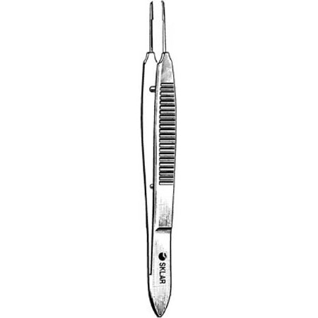 Sklar Suture Forceps Castroviejo 4 Inch Surgical Grade Stainless Steel NonSterile NonLocking Thumb Handle Straight - 66-6105