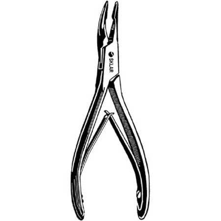 Sklar General Purpose Rongeur Blumenthal Mini Delicate Hollow Tips Plier Type Handle 4-3/4 Inch L - 67-5987