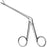 Sklar - Ear Forceps 3-1/4 Inch Length Surgical Grade Stainless Steel NonSterile NonLocking Finger Ring Handle Straight - 67-8000