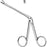 Sklar - Biopsy Forceps Hartmann-Herzfeld 3 Inch Length Surgical Grade Stainless Steel NonSterile NonLocking Finger Ring Handle Straight 2 mm Round Cup Tips - 67-8150
