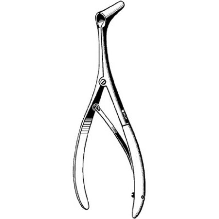 Sklar Sklar Nasal Speculum Tieck-Halle 5-1/4 Inch Stainless Steel Reusable Infant 16 mm Blades - 70-1040
