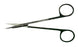 BR Surgical SuperCut - Tenotomy Scissors Stevens 4-1/2 Inch Length Surgical Grade Stainless Steel NonSterile Finger Ring Handle Curved Blunt Tip / Blunt Tip - BR08-36312SC
