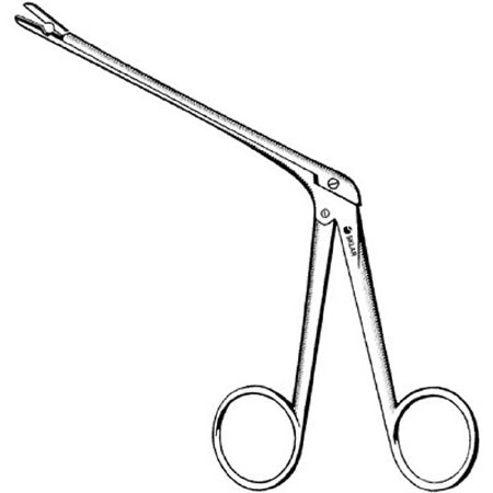 Sklar Sklar Bone Cutting Forceps Takahashi 7-1/2 Inch Premium OR Grade Stainless Steel NonSterile NonLocking Finger Ring Handle Straight Blunt Rounded 2 X 10 mm Cups - 70-5090