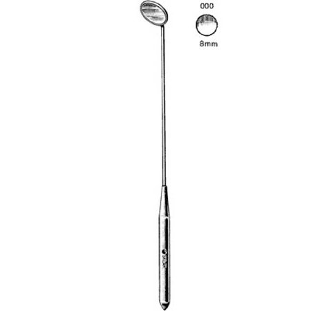 Sklar - Laryngeal Mirror Size 000 / 8 mm Chrome Plated Stainless Steel With Handle - 73-1188