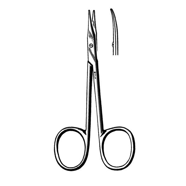 Sklar Instruments Scissors Tenotomy Stevens Sklarlite 4-1/2" Blunt/Blunt Smooth Straight Ss Ea - 23-1156