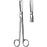 Sklar Sklar Dissecting Scissors Sims 8 Inch Length OR Grade Stainless Steel NonSterile Finger Ring Handle Curved Blunt/Blunt - 90-1380