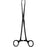 Sklar Sklar Black Laser Surgery Tenaculum Forceps Schroeder-Braun 10 Inch Premium OR Grade Coated Stainless Steel NonSterile Ratchet Lock Finger Ring Handle Straight 1 X 1 Prongs w/Flat Tips - 90-2325