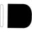 Sklar SklarTip Instrument Tip Protector 1/8 X 1 X 1 Inch, 25 X 3 mm, Black, Non-Vented - 96-1512