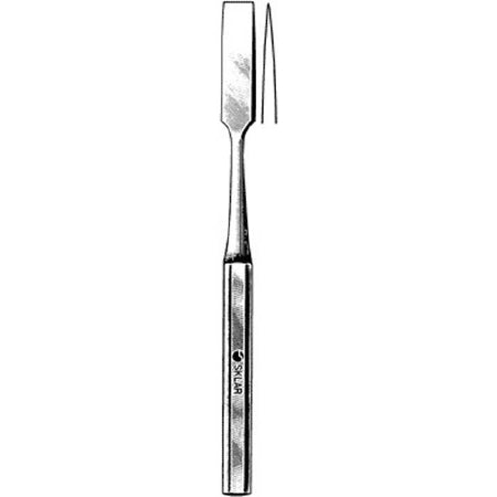Sklar Sklar Osteotome Hibbs 13 mm Straight Blade Premium OR Grade Stainless Steel NonSterile 9-1/2 Inch Length - 40-6668