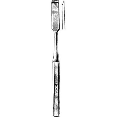 Sklar - Chisel Hibbs 13 mm Width Straight Blade OR Grade Stainless Steel NonSterile 9-1/2 Inch Length - 40-6715