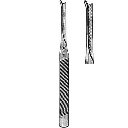 Sklar Osteotome Silver Straight, Guarded One Side Stainless Steel NonSterile 7 Inch Length - 41-1360
