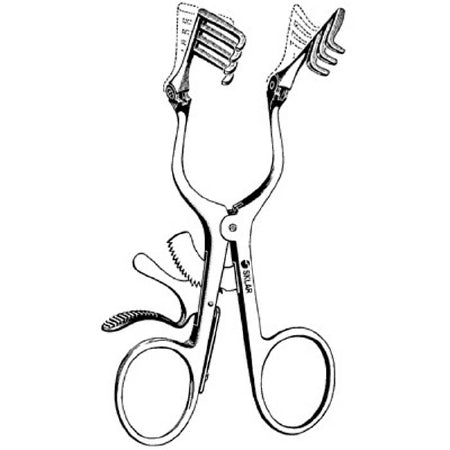 Sklar Sklar Retractor Weitlaner-Beckman 6 Inch OR Grade - 42-1655