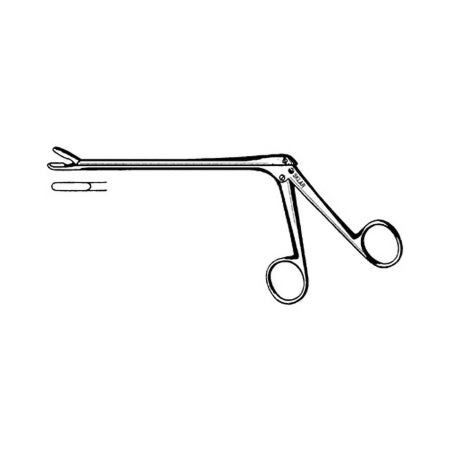 Sklar - Intervertebral Disc Rongeur / Pituitary Cushing Straight Ring Handle 7 Inch L shaft - 42-3925