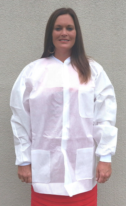  Lab Jacket White