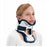 DJO Miami Jr Rigid Cervical Collar Plastic P3 Two Piece 1-3/4 Inch Height 9 to 13 Inch Circumference - 79-83202