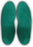 Hapad Comf-Orthotic Insole Foam / Felt Green - FCAMS
