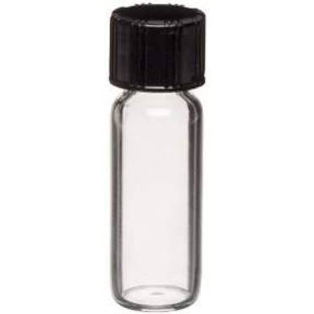 Fisher Scientific Kimble Sample Vial Borosilicate Glass 1 Dram Screw Cap - 033401B