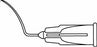 Beaver-Visitec International Visitec Irrigating Cystotome 27 Gauge 5/8 Inch 90 Degree Tip - 581618