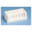 Fisher Scientific Co. Fisherbrand Dryer Rack Rectangular 12 Tube White Ea - 14781A