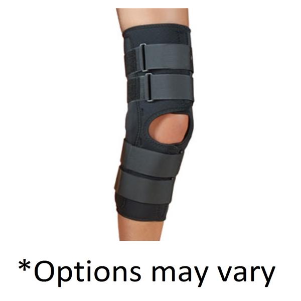 Hely & Weber Brace Orthosis Knapp Knee Kuhl Neoprene Black Size 16" 2X-Large Ea - 5658-BLK-XXL