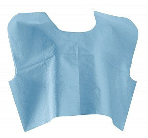 HPK Industries Exam Cape Blue One Size Fits Most Front / Back Opening Without Closure Female - 501XWS