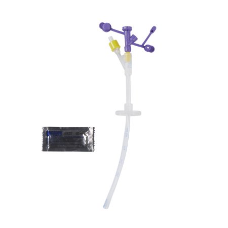 Kangaroo - Gastrostomy Feeding Tube with Y Ports 20 Fr. Silicone Sterile - Cardinal - 8884720205