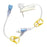 Gripper - Huber Infusion Set 20 Gauge 1-1/4 Inch 8 Inch Tubing Needless Y-site - 21-2949-24