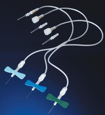 Nipro - Huber Infusion Set 21 Gauge 3/4 Inch 12 Inch Tubing Without Port - PR+21G19