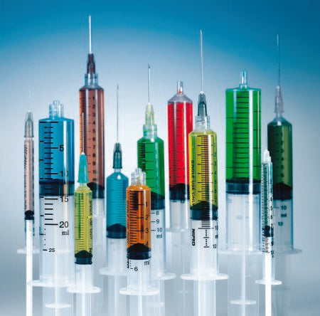 Nipro - Tuberculin Syringe with Needle 1 mL 25 Gauge 5/8 Inch Regular Wall NonSafety - JD+01T2516