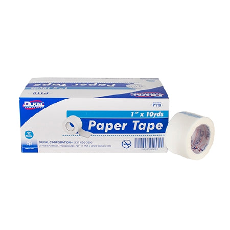 Dukal Dukal Medical Tape Microporous Paper 1 Inch X 10 Yard White NonSterile - P110