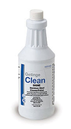 Getinge Shine Stainless Steel Cleaner Liquid 16 oz. Bottle Mild Scent - 61301606201
