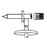 Advanced Medical Systems Pin Chemo Dispensing .2Um Vial Spike Female Luer Lock Adapter 50/Case - AMS2001