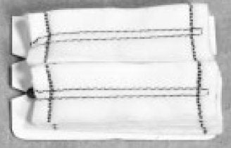 Gardlok - Surgical Neuro Sponge X-Ray Detectable Cotton 1 X 3 Inch 10 Count Card Sterile - 200102