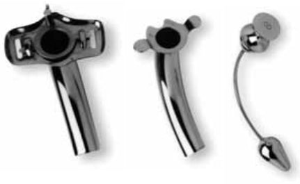 Premier Dental Products - Laryngectomy Tube Jackson Improved Regular Size 10 Uncuffed - 1037420