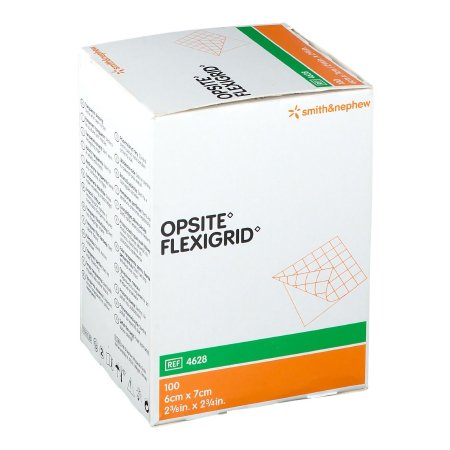OpSite Flexigrid - Transparent Film Dressing Rectangle 2-3/8 X 2-3/4 Inch 2 Tab Delivery Without Label Sterile - 66024628