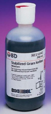 BD BBL - Gram Iodine Stain 4 X 250 mL - 212542