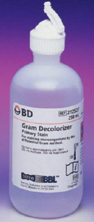 BD BBL - Gram Stain Decolorizer 4 X 250 mL - 212527