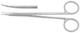 Miltex Miltex Tenotomy Scissors Stevens 5-1/2 Inch Length OR Grade Stainless Steel (German) NonSterile Finger Ring Handle Curved Blade Blunt/Blunt - 18-1455