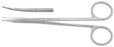 Miltex - Tenotomy Scissors Stevens 5-1/2 Inch Length OR Grade German Stainless Steel NonSterile Finger Ring Handle Curved Blade Blunt Tip / Blunt Tip - 18-1455